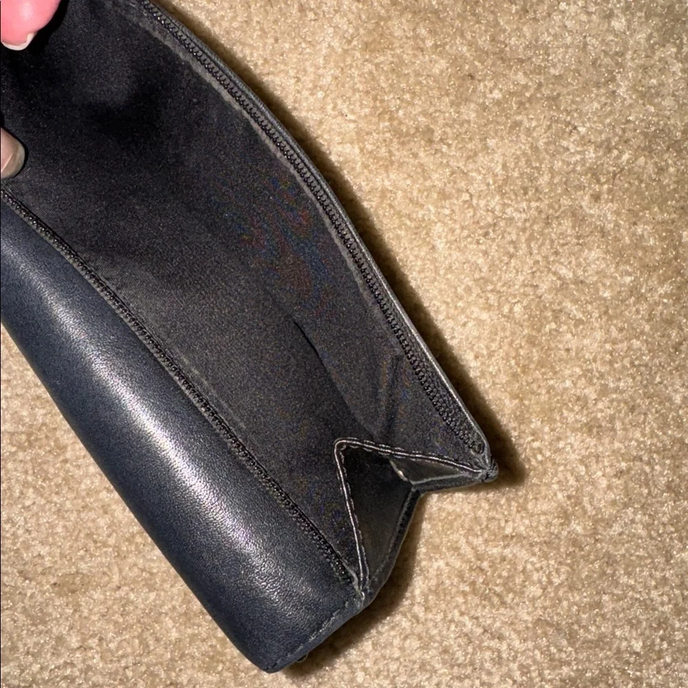 Coach Alexandra Black Leather Slim Envelope Wallet, GUC - Picture 5 of 9